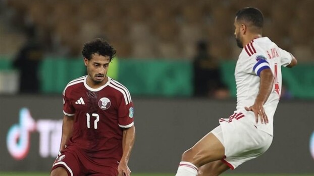 ملخص مجريات مباراة قطر والبحرين