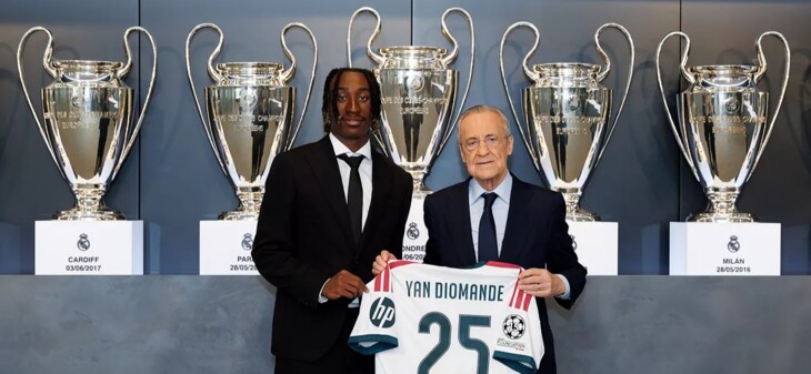 تقديم رسمي ليان ديوماندي في ريال مدريد