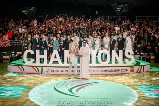 الاتحاد اللبناني لكرة السلة يهنّئ نادي الحكمة بإحراز اللقب العربي