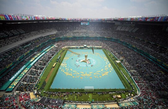 انطلاق حفل افتتاح كأس العالم 2026 في مكسيكو سيتي