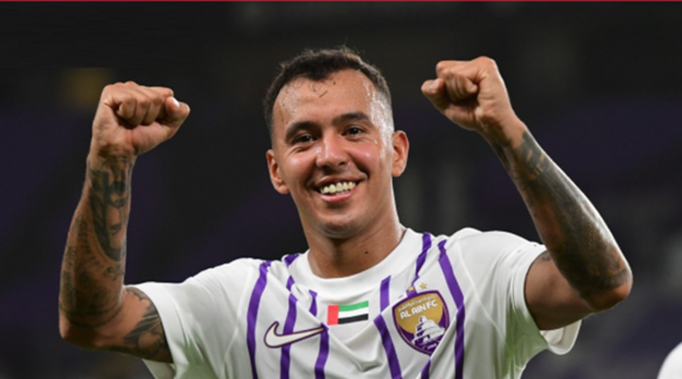 كاكو لاعب العين :هدفنا النقاط الثلاث امام النصر