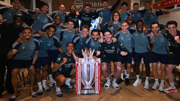 ارسنال يحدّد خطته للاحتفال بلقب الدوري