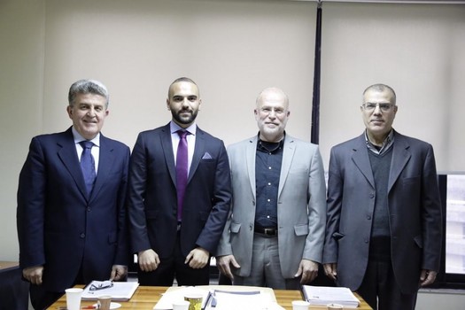 ماجستير للزميل حزوري عن البرامج التلفزيونية الساخرة