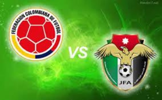 كولومبيا تهزم الاردن بثلاثية نظيفة وديا