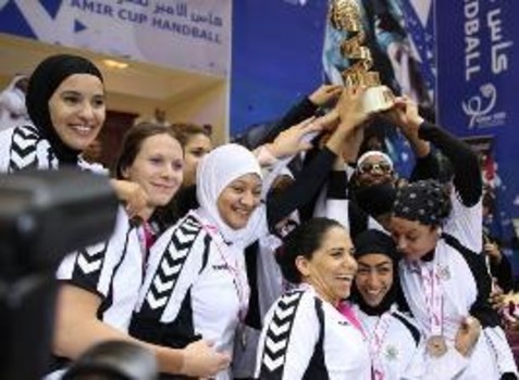 سيدات السد بطلات كأس قطر لكرة اليد
