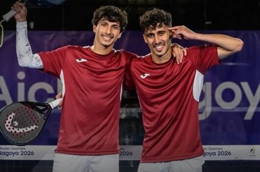 قطر تحصد ذهبية النسخة الأولى للبادل في الالعاب الآسيوية