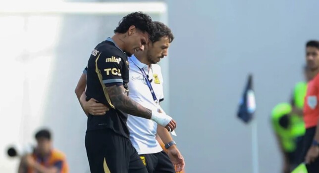 اصابة مقلقة لريتشارد ريوس مع الاتحاد