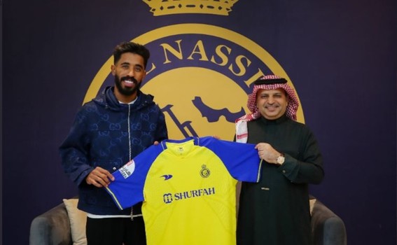 النصر يضم بشكل رسمي نواف بوشل من الفتح