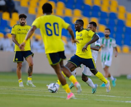 وديا النصر السعودي يهزم الانوار بثنائية