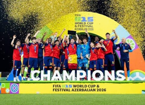 اسبانيا بطلة كأس العالم ومهرحان فيفا تحت 15 عام ..ولبنان السادس عربيا