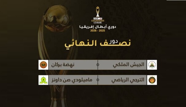 تعرف الى مواعيد نصف نهائي دوري أبطال أفريقيا