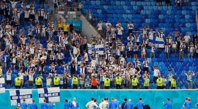 يورو 2020: اصابة 86 مشجعا فنلنديا بفيروس كورونا