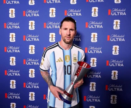 ميسي افضل لاعب في مباراة الارجنتين والنمسا