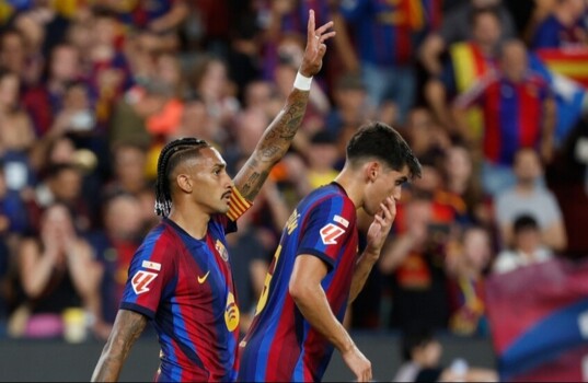 ملخص مجريات مباراة برشلونة واتلتيك مدريد