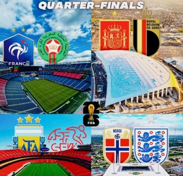 كأس العالم يودّع كندا والمكسيك ليستقر في اميركا