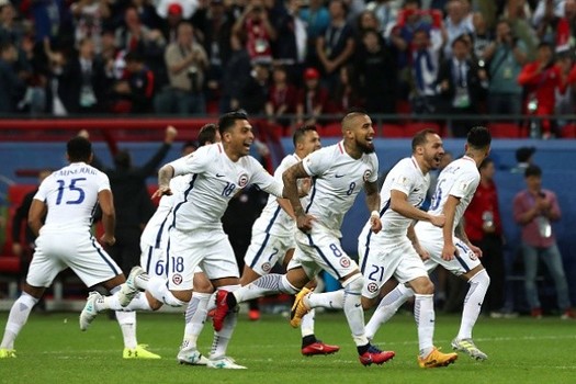 احصائيات مباراة البرتغال والتشيلي في دور نصف نهائي كاس القارات 2017