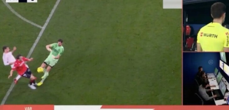 تفنية الفيديو تنقذ حكام مواجهة ريال مدريد وأوساسونا من أخطاء مؤثرة