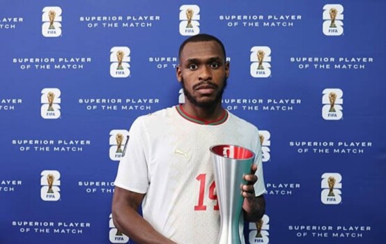 عيسى ديوب رجل مباراة المغرب وهولندا في كأس العالم