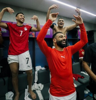 كواليس احتفال منتخب مصر بعد الفوز على نيوزيلندا
