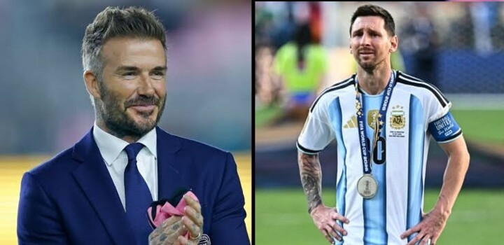 بيكهام لميسي : إرثك سيبقى خالداً