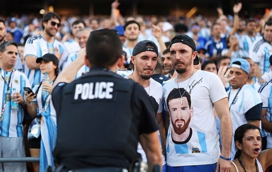 استنفار أمني في اتلانتا قبل قمة انكلترا والارجنتين