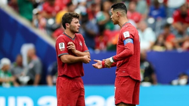 جماهير البرتغال تهاجم صديقة نيفيز بسبب رونالدو