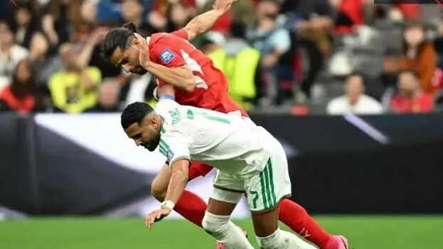 ابرز مجريات مباراة سويسرا والجزائر