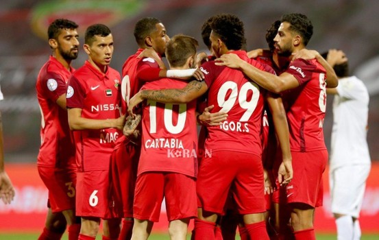 الدوري الاماراتي:  شباب الأهلي دبي يفوز على العروبة