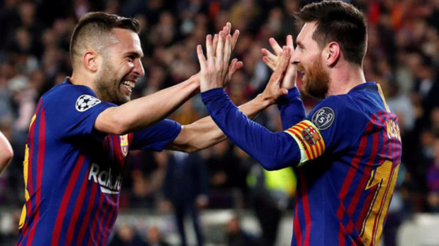 لمحة على أرقام جوردي البا مع برشلونة