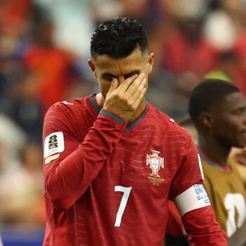 رونالدو يودّع كأس العالم بالدموع بعد الخسارة أمام اسبانيا