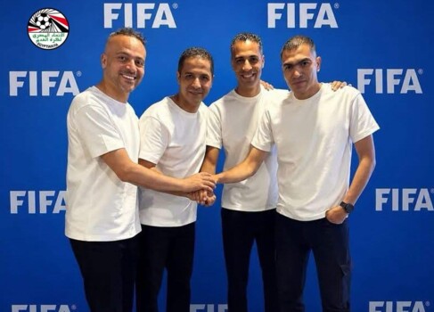 الاتحاد المصري لكرة القدم يكرم الطاقم التحكيمي الذي شارك بالمونديال
