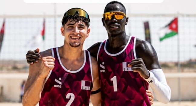 منتخب قطر للطائرة الشاطئية يتوجه إلى بيروت للجولة الثانية
