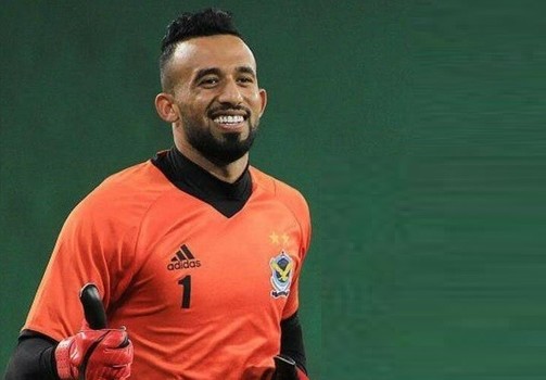 الحارس العراقي فهد طالب يعود للملاعب بعد انتهاء الايقاف الآسيوي