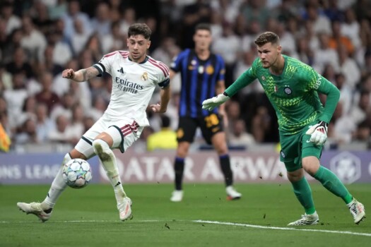 اهم مجريات المباراة بين ريال مدريد وانتر
