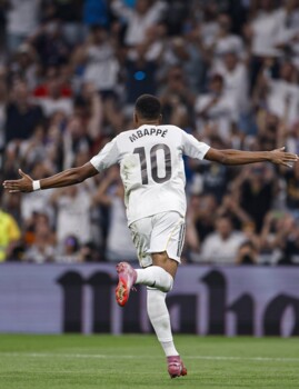 الليغا: مبابي يهدي ريال مدريد فوزا صعبا بمواجهة اوساسونا العنيد