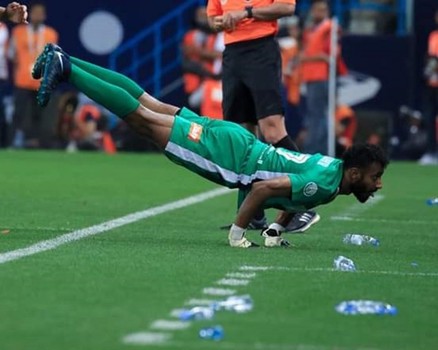 العويشير يبرر احتفالية "الدودة" التي استفزت جماهير الهلال