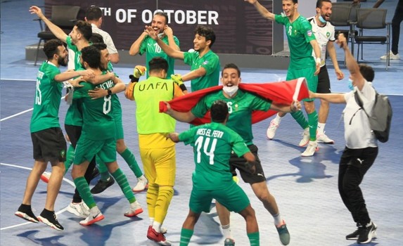 المنتخب المغربي يسيطر على جوائز كأس العرب للصالات