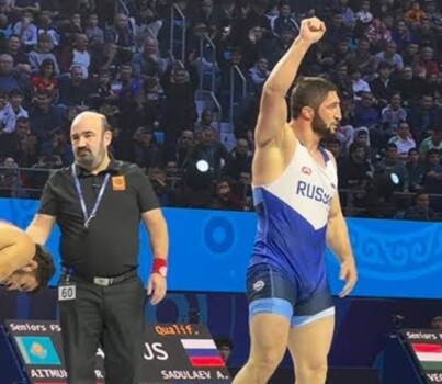 سادولايف يحصد برونزية بطولة العالم للمصارعة في أستانا