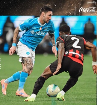 كأس السوبر الايطالي: نابولي يحجز مكانه في النهائي بفوزه المستحق على الميلان بثنائية