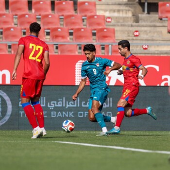 العراق يحقق الفوز على اندورا وديا استعدادا للمونديال