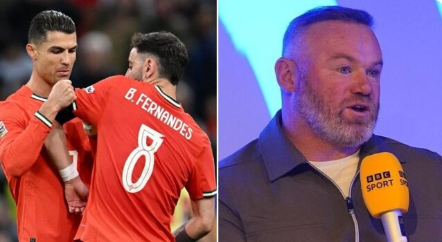 روني يدافع عن رونالدو: لا يمكن لومه على عدم التسجيل دون دعم هجومي كافٍ