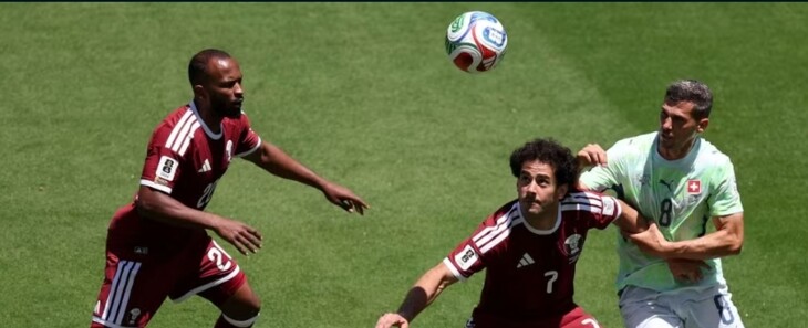 ملخص مباراة قطر امام سويسرا