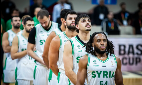 سوريا تسقط مجددًا في تصفيات كأس العالم لكرة السلة