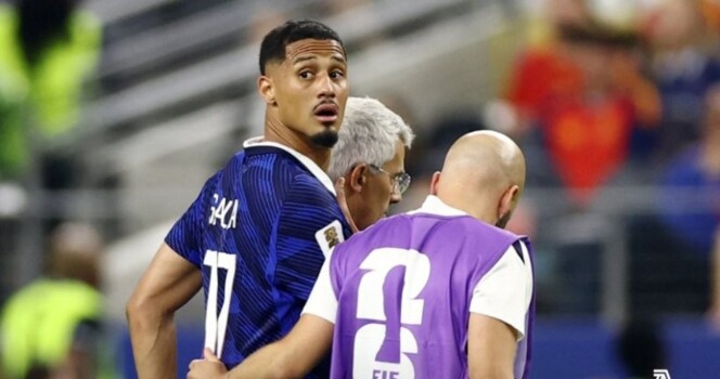 إصابة صليبا خلال مواجهة إسبانيا في نصف نهائي كأس العالم