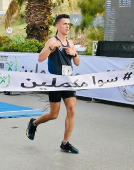 سباق الجيش اللبناني : لقب الرجال  لعلي كنعان والسيدات لسيرينا حايك