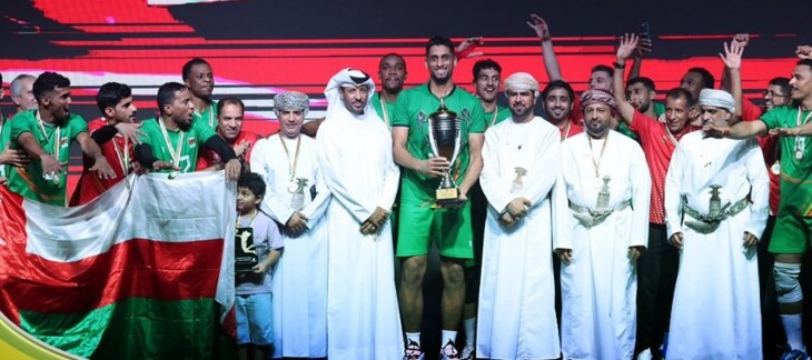 عمان تتوج بلقب بطولة غرب آسيا للكرة الطائرة لأول مرة في تاريخها