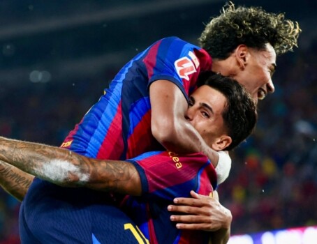 الليغا:برشلونة يواصل انطلاقته الصاروخية بفوزه السادس على التوالي بسباعية بمواجهة راسينغ سانتاندير