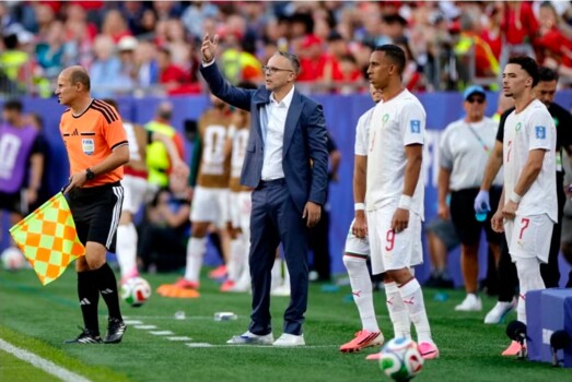 مدرب المغرب يرى تطوراً في الأداء بعد تجاوز اسكتلندا