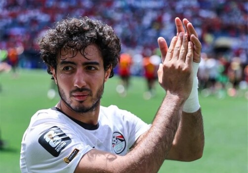محمد هاني: كنا نستحق الفوز على بلجيكا وسوء التوفيق حرمنا الانتصار