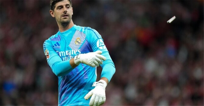 اتفاق شفهي بين ريال مدريد وكورتوا لتمديد عقد الحارس البلجيكي